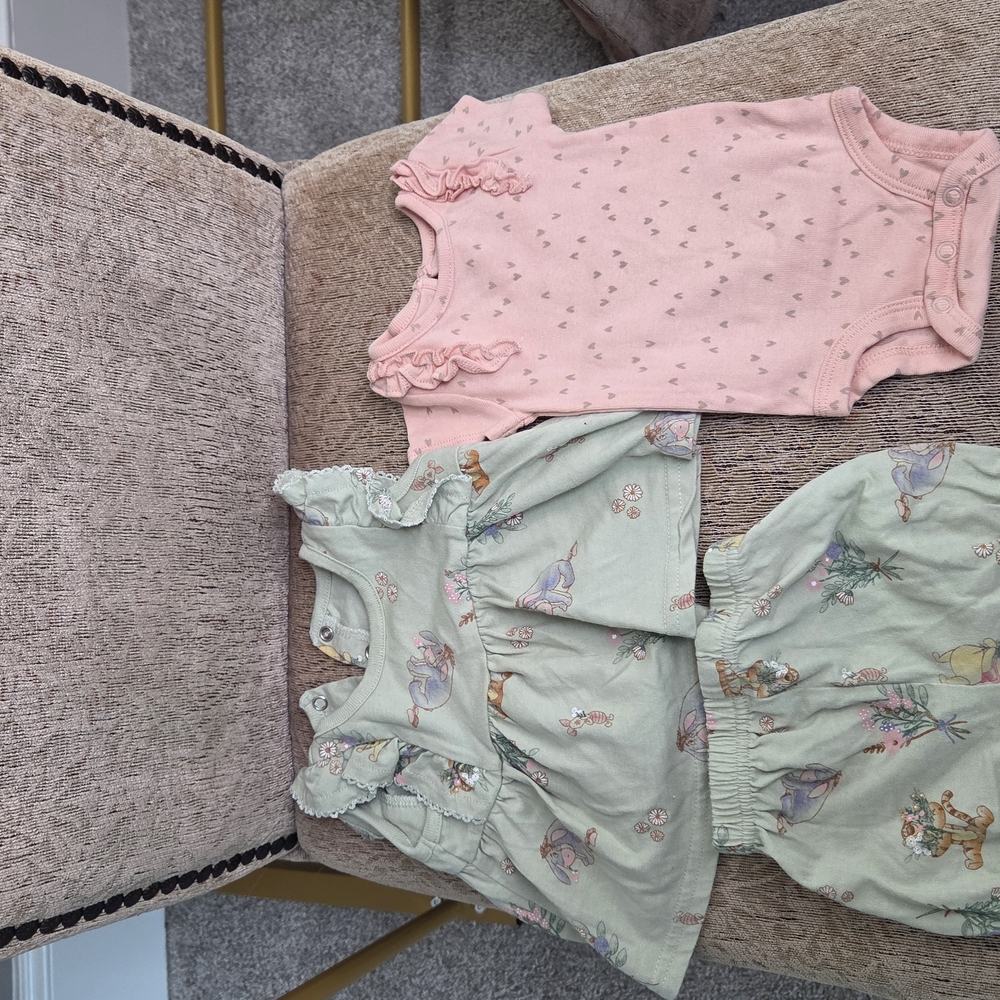 Disney Baby Outfit with Pastel Accents